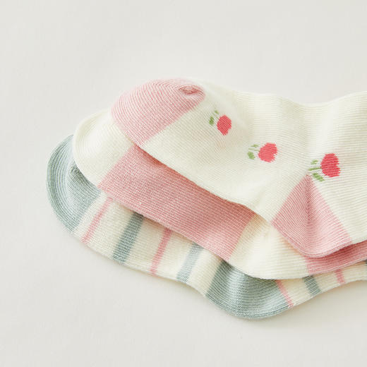 怡比萌宠party中筒袜女童3双入HY24AUP（多款可选） 商品图13