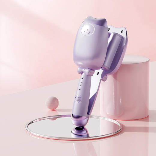 【手握萌系蛋卷棒！拿捏法式慵懒大卷】蛋蛋卷烫发负离子不伤发32mm猫爪烫发棒女生大波浪卷夹板卷发神器，新手小白也能轻松做出蓬松水波纹蛋卷头。ry 商品图4