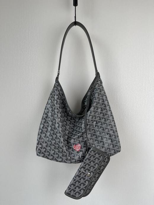 戈雅红心心涂鸦hobo腋下包（CB） 商品图2