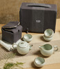 【活瓷陶器茶具】多福圆满茶具套装1壶6杯1茶海 商品缩略图2