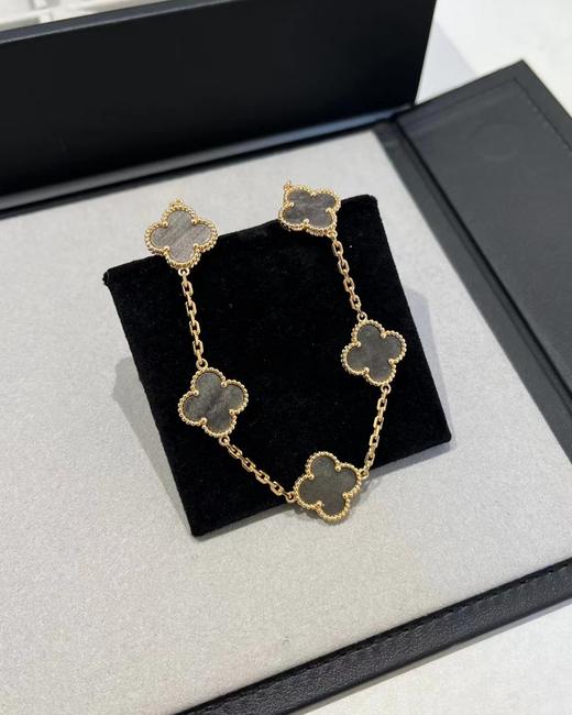 vca 银耀石五花手链 玫金色 银耀石/深蓝色（SJ） 商品图1