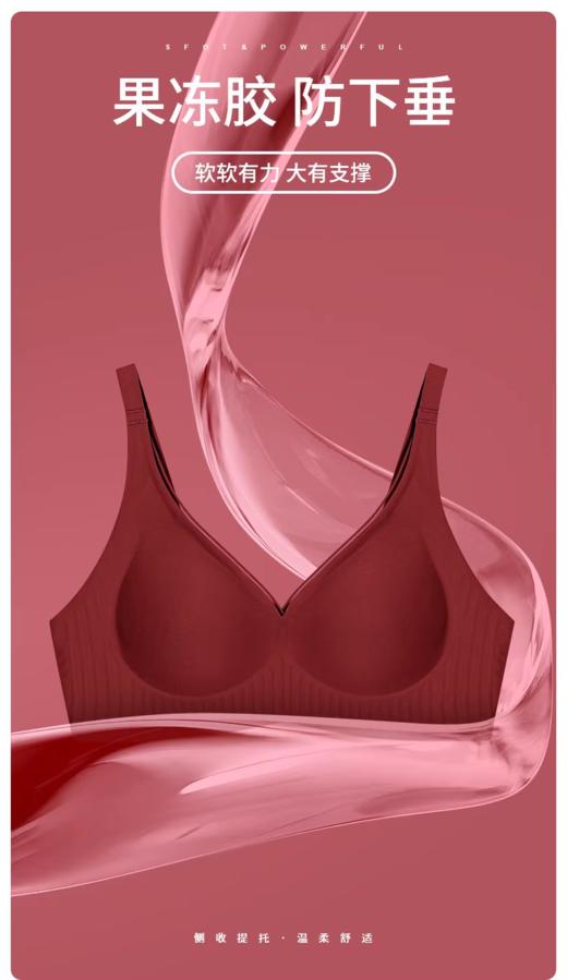 果冻胶鱼丝蕾丝文胸UB53099 商品图0