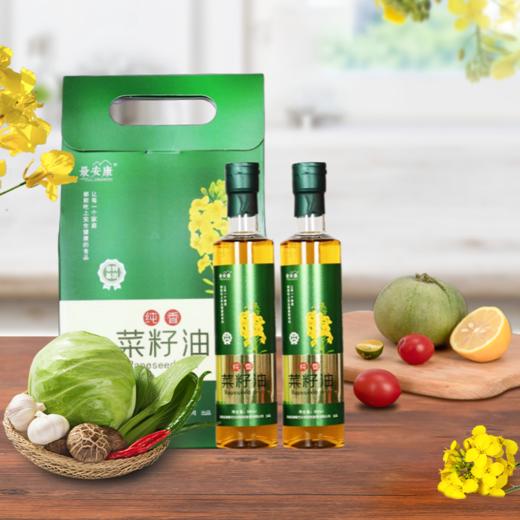 最安康菜籽油手提礼盒  500ml*2盒/组 商品图0
