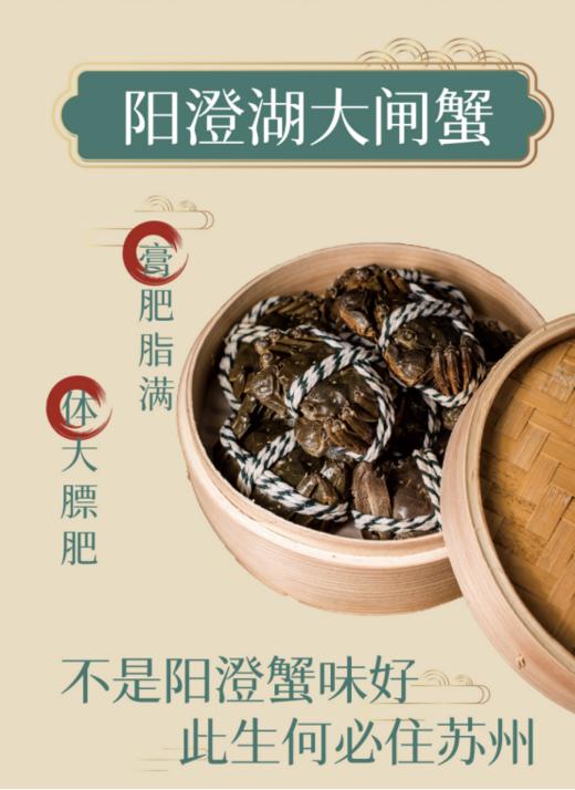 😏【蟹甲子阳澄湖大闸蟹蟹卡】食神甄选【蟹甲子】阳澄湖大闸蟹👏 “蟹中豪门”，个个膏肥黄满流油~😋 【食神——戴龙 倾情代言】💥 “喜欢美食的我，怎能错过呢” 商品图0