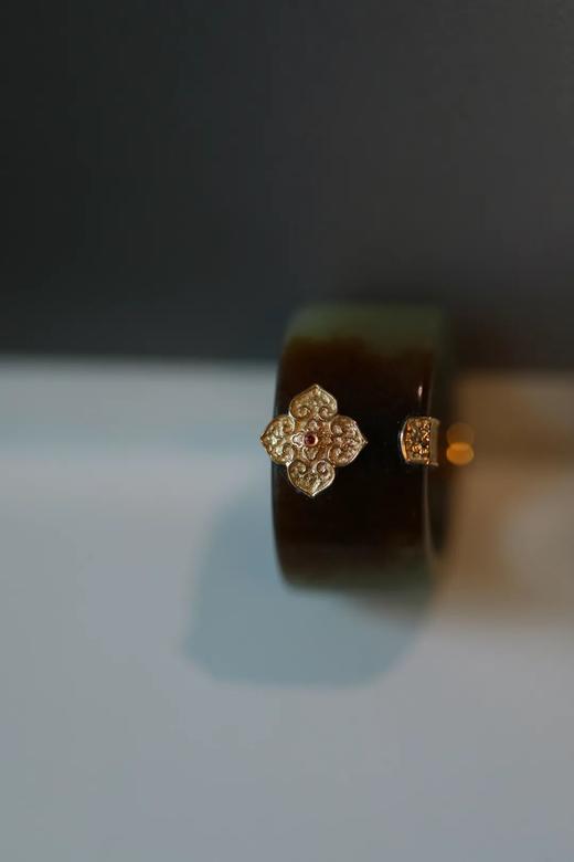 狮狮如意｜和田玉小狮子指环 商品图8