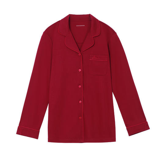 【60S凉感丝光棉+莫代尔+蚕丝】SCHIESSER德国舒雅铂雅女士高端系列棉+莫代尔+桑蚕丝经典品质家居套装90/19453H 商品图2