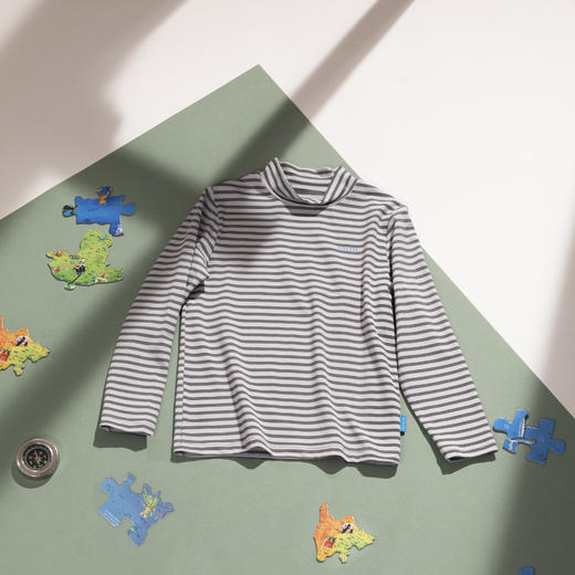 【棉莫打底儿童中性款】SCHIESSER德国舒雅秋冬新品儿童莫代尔打底衫保暖（中性款）3Z/23381U 商品图2