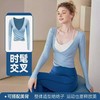 跃牌【健舞健美】系列 瑜伽服女新款运动交叉收皱v领长袖t恤瑜伽罩衫上衣8662 商品缩略图0