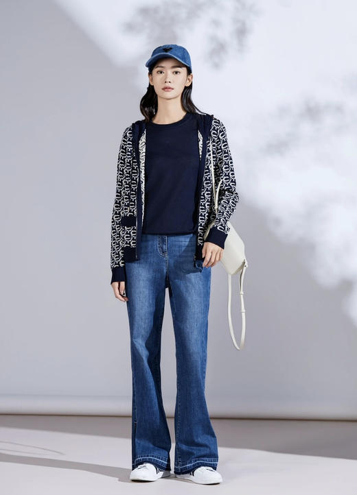 3F声雨竹针织开衫 商品图0