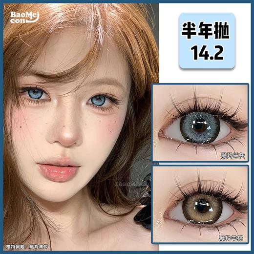 Kira fairy·半年抛  黑羚羊灰/棕 14.5  大直径黑马登场 硬控本命暗黑混血脑袋~ 韩国0-800度<一副两片> 商品图0