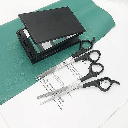 多功能四面镜子可折叠自己理发看后脑勺镜随身便携化妆镜多角度 商品图1