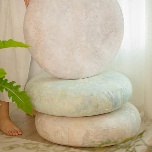 春意系列太阳垫圆形地上坐垫蒲团看书客厅打坐家用坐墩 商品图3