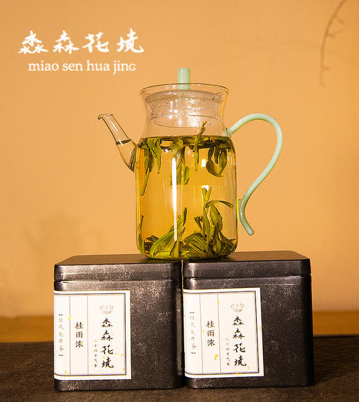 淼森花境丨桂雨浓·桂花龙井茶 6g 50g 清水私房茶推荐 商品图8