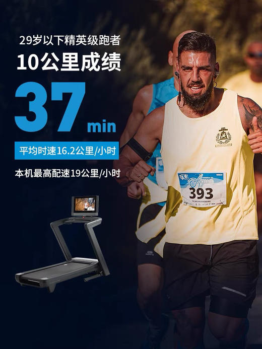 美国爱康跑步机家用高端智能彩触屏减震静音多功能健身旗舰C2450 商品图5
