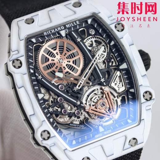 RICHARD MILLE 理查德米勒RM27-05 Flying Tourbillon Rafael Nadal 浮动镂空男士腕表———超轻、超薄 商品图5