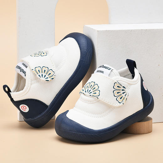 春季学步鞋6个月-3岁2软底防滑婴幼儿鞋不掉跟宝宝春秋季透气鞋子 商品图2