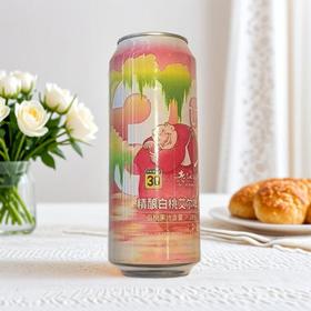 鲜啤30公里精酿白桃艾尔啤酒 500ml/罐