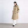 NEELLY纳俪2024秋商场同款中长款*双排扣风衣女新款通勤外套N24084F04601 商品缩略图3