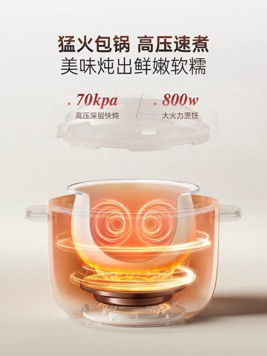摩飞小型电压力锅2.5L 商品图2