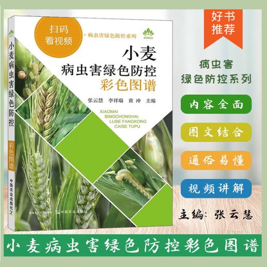 小麦病虫害绿色防控彩色图谱 【园艺学会】 商品图0