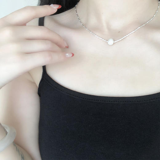 纪念日百货女款精致潮流百搭锁骨项链157403238 商品图3