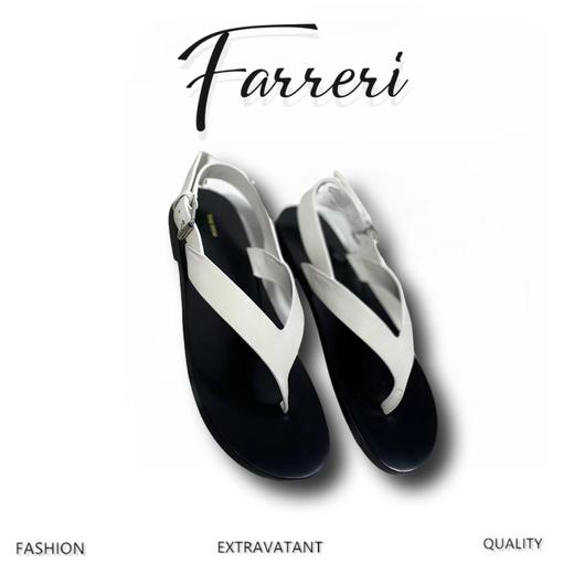 TR 23春夏新款小众极简真皮人字凉鞋拖鞋 商品图0