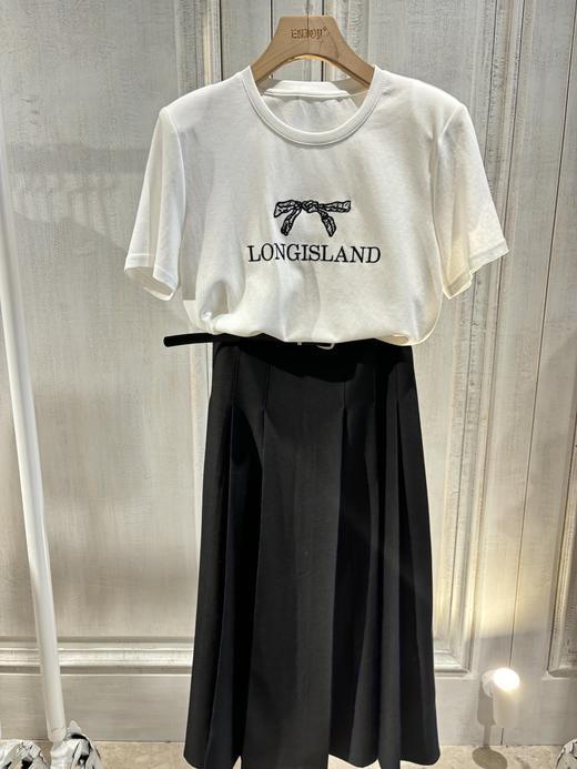 【门店同款】ENJOY夏季蝴蝶结腰带半裙套装 157544313 商品图1