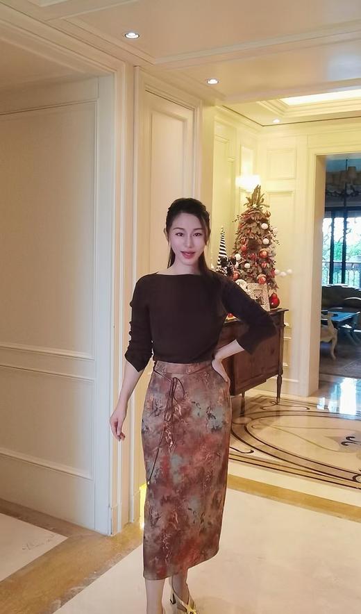 逸红颜明月优选 #一字领坑条无缝针织衫「秋之」含山羊绒，贴身穿柔软舒适 商品图10