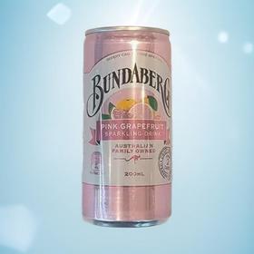 宾得宝含气粉红葡萄柚汁饮料 200ml/瓶