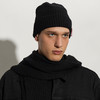 【一】DSQUARED2 男士羊毛针织帽子套装 黑色 KNM0065 01W06757 2124 商品缩略图3