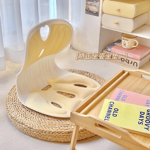 人体工学护腰靠垫地上腰靠座椅床上靠背垫久坐矫正坐姿椅 商品图2