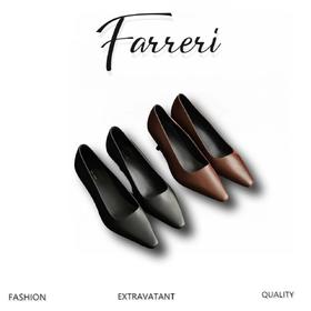 纯原 The row 2023春夏新款mitty 复古优雅猫跟单鞋（跟高6cm） 双色可选(SS)