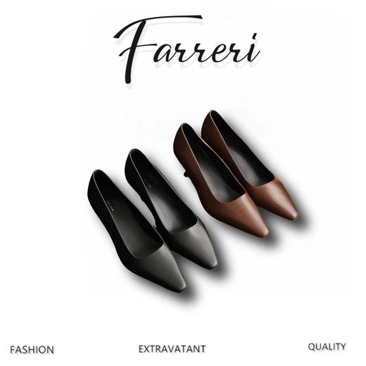 纯原 The row 2023春夏新款mitty 复古优雅猫跟单鞋（跟高6cm） 双色可选(SS) 商品图0