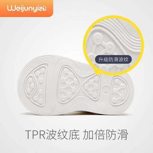 炜俊亿足学步鞋男宝宝凉鞋夏季网面婴儿凉鞋软底岁女童鞋机能凉鞋 商品图2