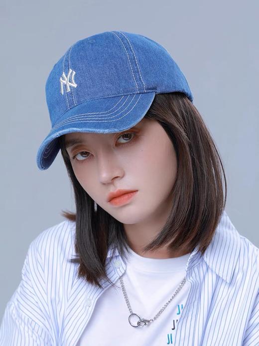MLB    牛仔小标NY深蓝色棒球帽发货时效3-7天【种草号团购】 商品图0