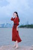 胭脂色连衣裙HJ3S59 商品缩略图2