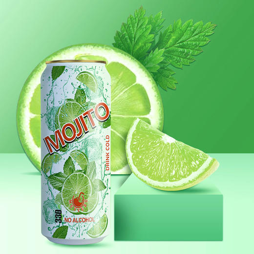 【9.8积分当钱花】MEYVESU莫吉托果味型无酒精气泡水*6 商品图3