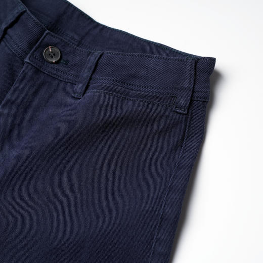 ROMI STUDIO“率性自我”21S高支棉弹力斜纹洗水微喇休闲裤24SSF163 商品图4