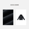 COCO ZONE 设计感拉链拼接女外套气质连帽上衣CC1C2062 商品缩略图2