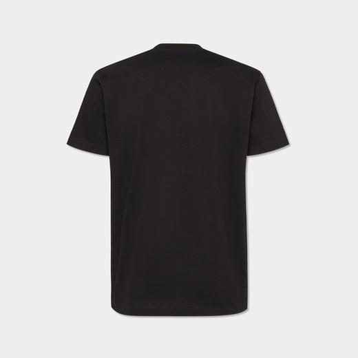 【二】DSQUARED2 男士徽标印花棉质平纹针织圆领短袖T恤 黑色 S74GD1328 S23009 900 商品图1