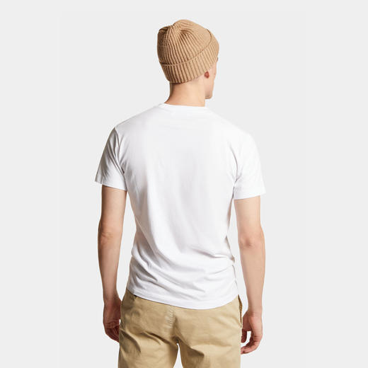 DSQUARED2 男士枫叶徽标印花棉质平纹针织圆领短袖T恤 白色 S74GD1358 D20014 100 商品图2