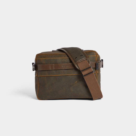 【二】DSQUARED2 男士加拿大国旗单肩斜挎包 棕色 CBM0063 00307640 8062 商品图1