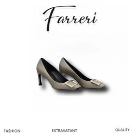 # RV经典款 马蹄高跟鞋 7cm