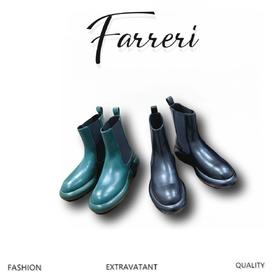 吉尔**桑达  厚底短靴 推荐！