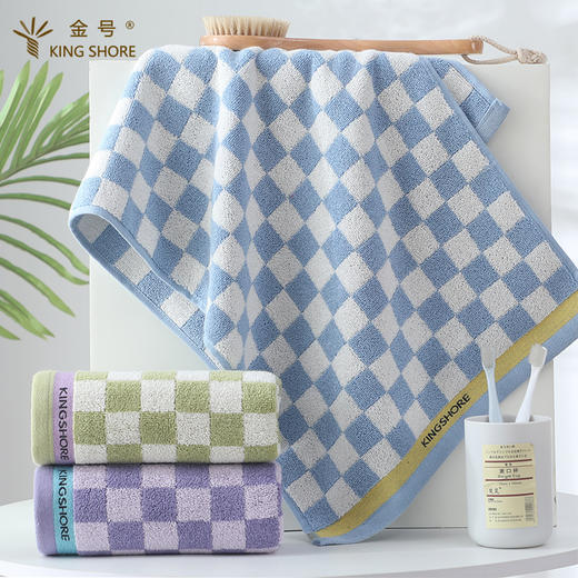 金号英伦格加厚毛巾LH1341 商品图3