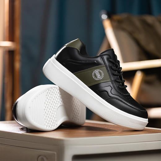 男士6cm隐形增高鞋男内增高男鞋百搭休闲板鞋男时尚 商品图1