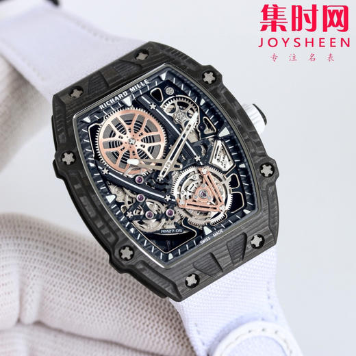 RICHARD MILLE 理查德米勒RM27-05 Flying Tourbillon Rafael Nadal 浮动镂空男士腕表———超轻、超薄 商品图4