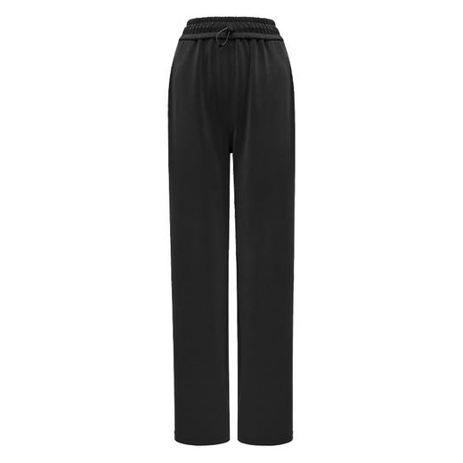 跃牌【健舞健美】系列 运动裤女新款宽松休闲高腰显瘦松紧垂感直筒裤6962 商品图3