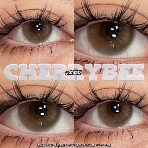 cherrybee 美瞳半年抛 金凤梨 直径14.2mm 着色13.3mm 商品图13