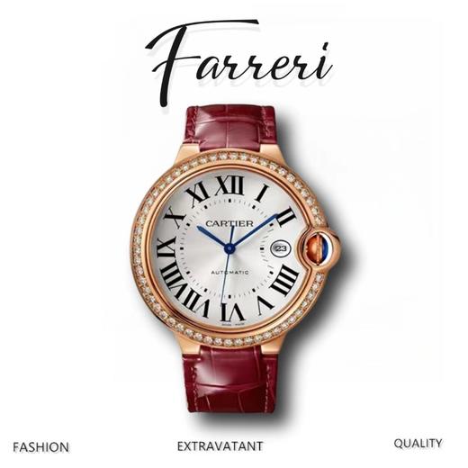 鳄鱼皮圈钻/石英/机械 商品图0